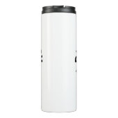 トレーニング中のポーソウルウィッチ – かわいいハロウィーン犬 タンブラー (裏面)