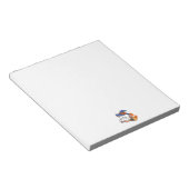 トレーニング中のポーソウルウィッチ – かわいいハロウィーン犬 ノートパッド (アングル)