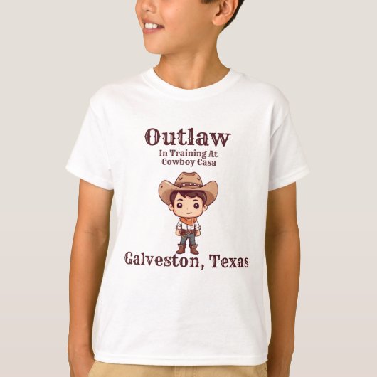 トレーニング中の無法者 子供用Tシャツ Tシャツ (正面)
