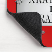 トレーニング中のX線 マウスパッド (コーナー)