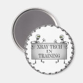 トレーニング中のX線 マグネット (正面/裏面)