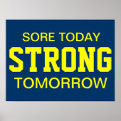 トレーニング動機 ポスター (正面)