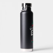 トレーニング小妖精や小人グループマッチングファミリークリスマス ウォーターボトル (右面)