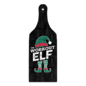 トレーニング小妖精や小人グループマッチングファミリークリスマス カッティングボード (正面)