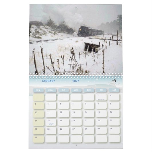 トレーニング愛好家カレンダー カレンダー (1月 2027)