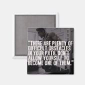 トレーニング感動的ワード – 障害物 マグネット (正面/裏面)