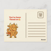 トレーニング懸命ブリオ葉書 – おもしろいジムユーモア ポストカード (裏面)