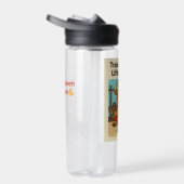 トレーニング懸命。ライトを持ち上げる- Bullio's Mighty Si ウォーターボトル (右面)