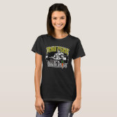 トレーニング狂ったビーガンの向上Workou Tシャツ (正面フル)