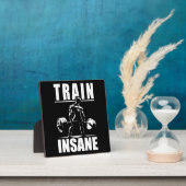 トレーニング狂やる気を起こさせる – ジム、トレーニングフィットネス フォトプラーク (インサイチュ)