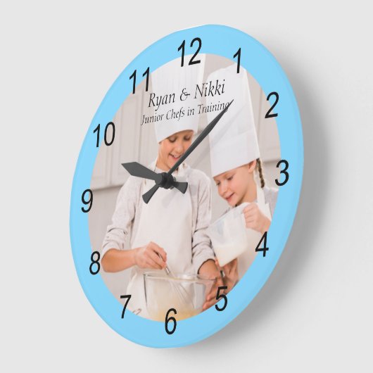 トレーニング用の壁時計のシェフ ラージ壁時計 (傾斜)