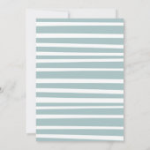 トレーニング誕生日パーティーへの招待・年齢1 招待状 (裏面)