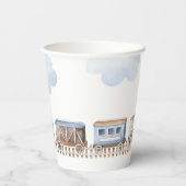 トレーニング赤ちゃんシャワー紙カップ 紙コップ (裏面)