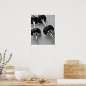 トレーニング重量 ポスター (キッチン)