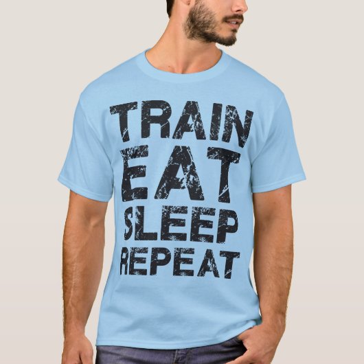 トレーニング食べスリープ Tシャツ (正面)