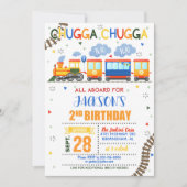 トレーニング2nd誕生日招待状 – 男の子 招待状 (正面)