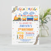 トレーニング2nd誕生日招待状 – 男の子 招待状 (スタンド正面)