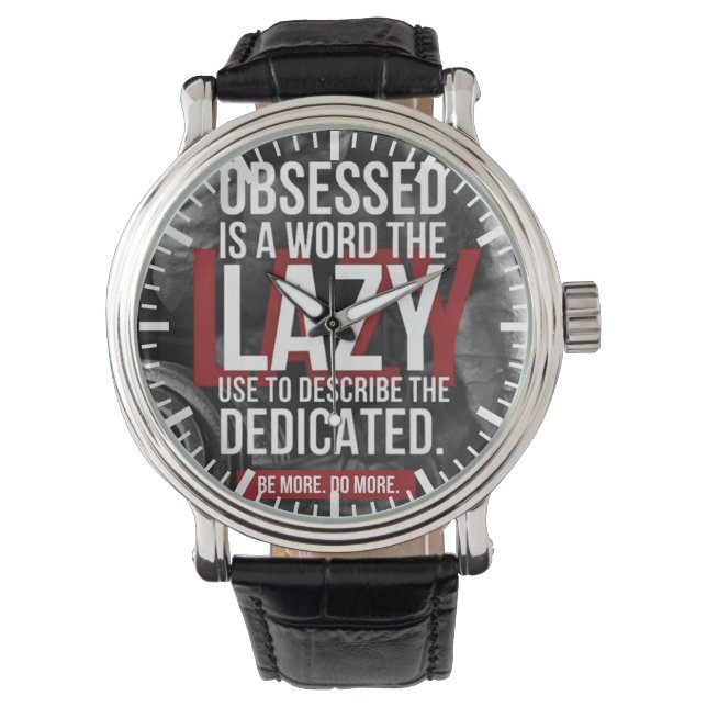 トレーニング「体建物」ジムやる気を起こさせる 腕時計 (正面)