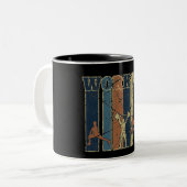 トレーニング|体育最高のの愛好家への贈り物 ツートーンマグカップ (正面左)