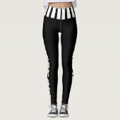 トレーニング（白黒またはDIYカラー） レギンス (正面)