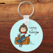 トレーニングTシャツとギフトのカウボーイ キーホルダー (正面)