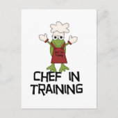 トレーニングTシャツとギフトのシェフ ポストカード (正面)