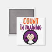 トレーニングTシャツとギフトの数 マグネット (正面/裏面)