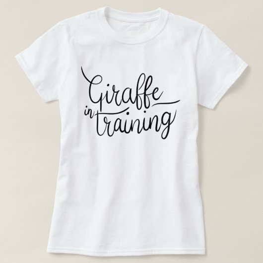トレーニングTシャツのキリン Tシャツ (デザイン正面)