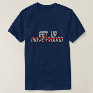 トレーニングTシャツの周りを移動 Tシャツ