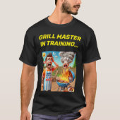 トレーニングTシャツデザインでグリルマスター。 Tシャツ (正面)