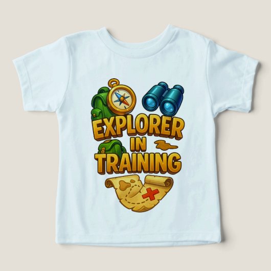 トレーニングToddler Teeのエクスプローラ (デザイン正面)