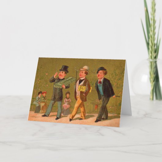 トレービクトリアンドカード小美しい カード (正面)