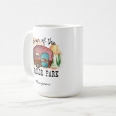 トレーラおもしろいーコートの女王 コーヒーマグカップ (正面左)