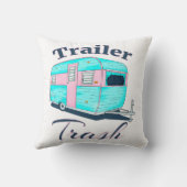 トレーラおもしろいーゴミRVキャンピング クッション (裏面)