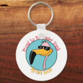 トレーラおもしろいーパークシャツとギフト キーホルダー (正面)