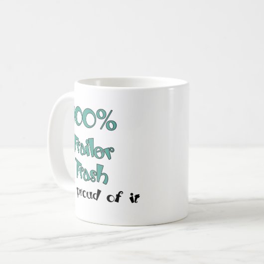 トレーラおもしろいーパークシャツとギフト コーヒーマグカップ (正面左)