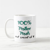 トレーラおもしろいーパークシャツとギフト コーヒーマグカップ (左)