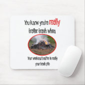 トレーラおもしろいーパークシャツとギフト マウスパッド (マウス)