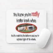 トレーラおもしろいーパークシャツとギフト マウスパッド (マウス)