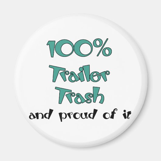 トレーラおもしろいーパークシャツとギフト マグネット (正面)