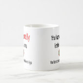 トレーラおもしろいーパークシャツ コーヒーマグカップ (中央)