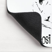 トレーラおもしろいーパークシャツ マウスパッド (コーナー)