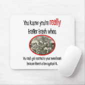 トレーラおもしろいーパークシャツ マウスパッド (マウス)