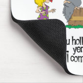 トレーラおもしろいーパークシャツ マウスパッド (コーナー)