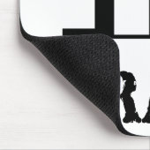 トレーラおもしろいーパークシャツ マウスパッド (コーナー)