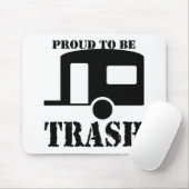 トレーラおもしろいーパークシャツ マウスパッド (マウス)