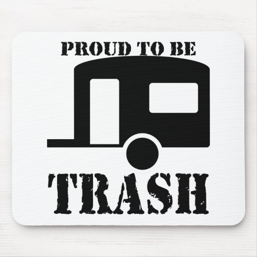 トレーラおもしろいーパークシャツ マウスパッド (正面)