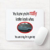 トレーラおもしろいーパークシャツ マウスパッド (マウス)