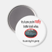 トレーラおもしろいーパークシャツ マグネット (正面/裏面)