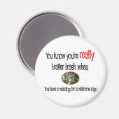 トレーラおもしろいーパークシャツ マグネット (正面/裏面)